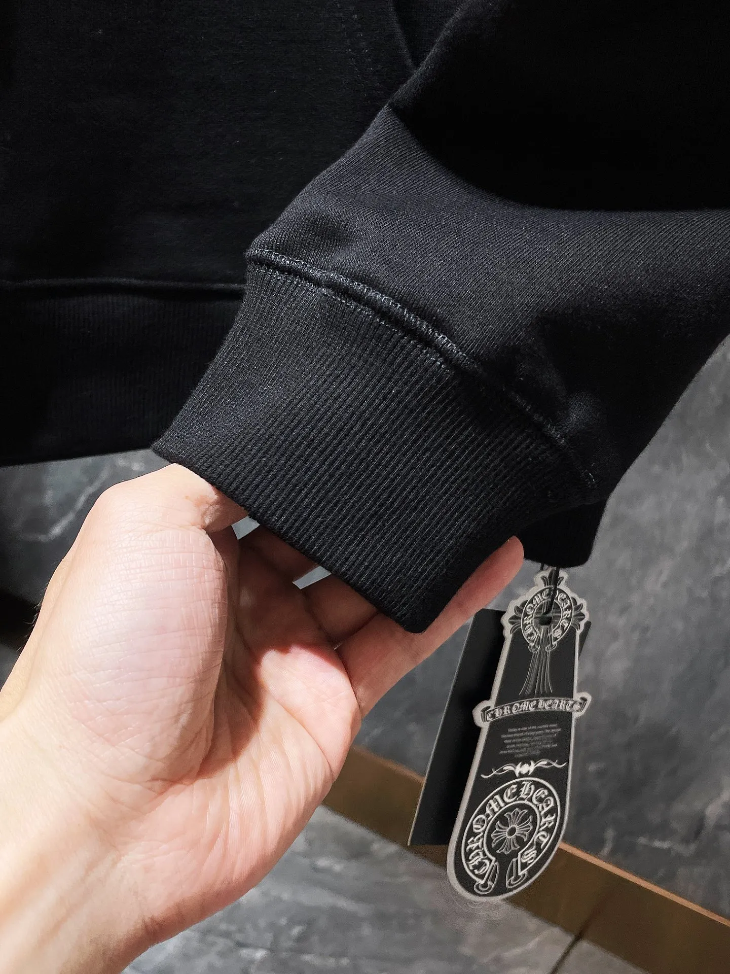 P270 Chrome Hearts Autumn and Winter 2025 counter sync ❤️ Chrome Hearts red U Sailin On zipper sweatshirt Improved customized version 1:1 high-weight high-quality fabric Recommended color: red black Size: S, M, L, XL